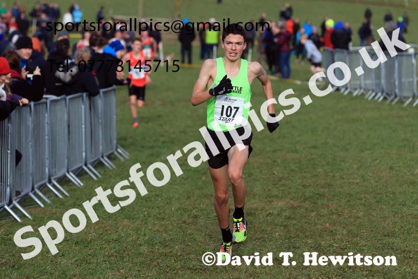 Mens Under-17s 2024 Northern Cross Country Champs., Sedgefield. Photo: David T. Hewitson/Sports for All Pics
